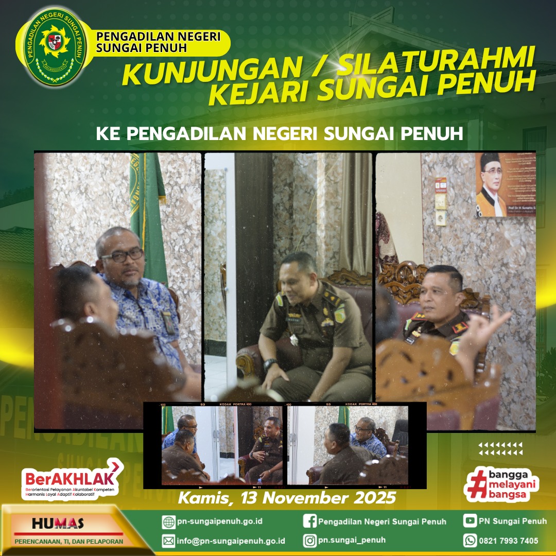 Kunjungan/Silaturahmi Kejari Sungai Penuh